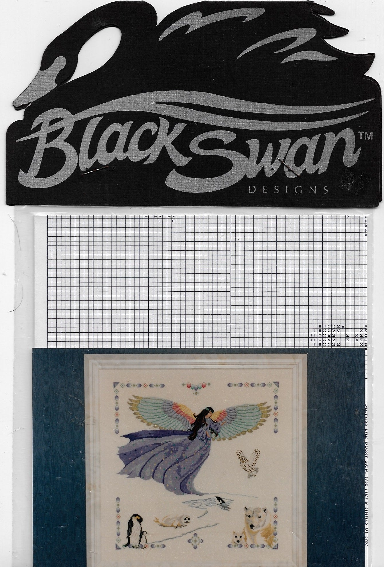 Black Swan Aurora BS-7 cross stitch pattern