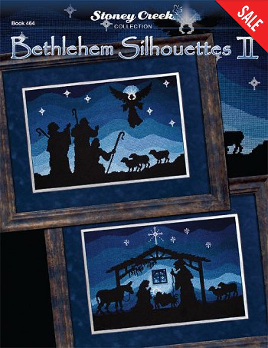 Stoney Creek Bethlehem Silhouettes II BK464 christmas cross stitch booklet