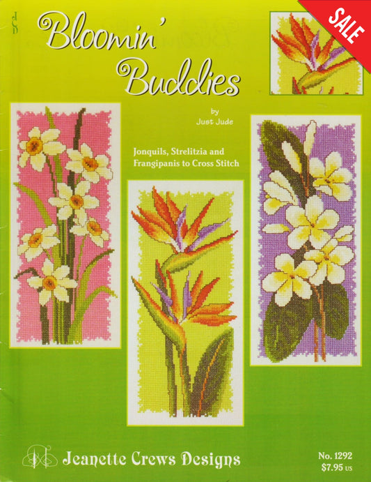 Jeanette Crews Bloomin' Buddies 1292 cross stitch pattern