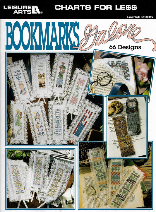 Leisure Arts Bookmarks Galore 2985 cross stitch pattern