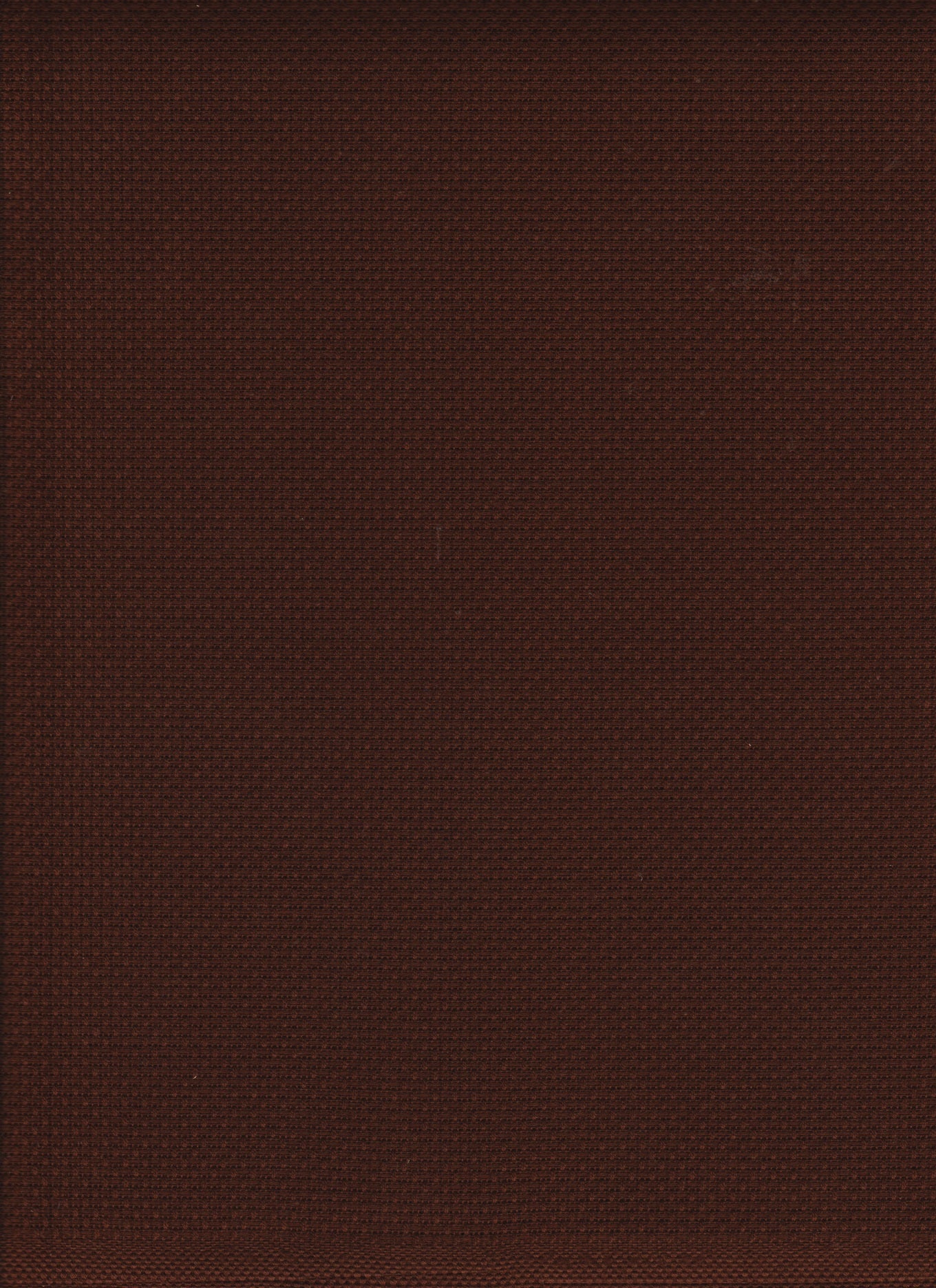 Wichelt Aida 14ct 36x50 Chocolate Brown Fabric