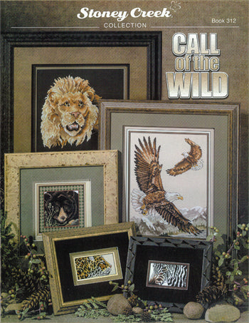 Stoney Creek Call of the Wild BK312 animal cross stitch pattern