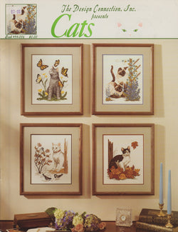 Design Connection Cats 94-006 cross stitch pattern