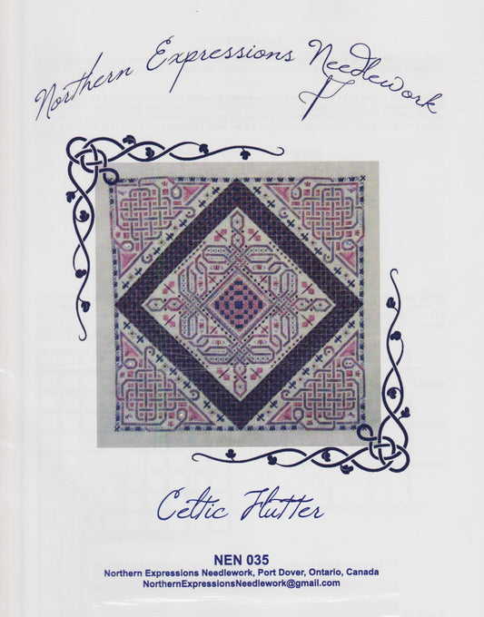 Northern Expressions Needlework Celtic Flutter cross stitch pattern