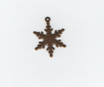 Snowflake charm