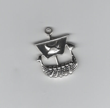 Viking Ship charm