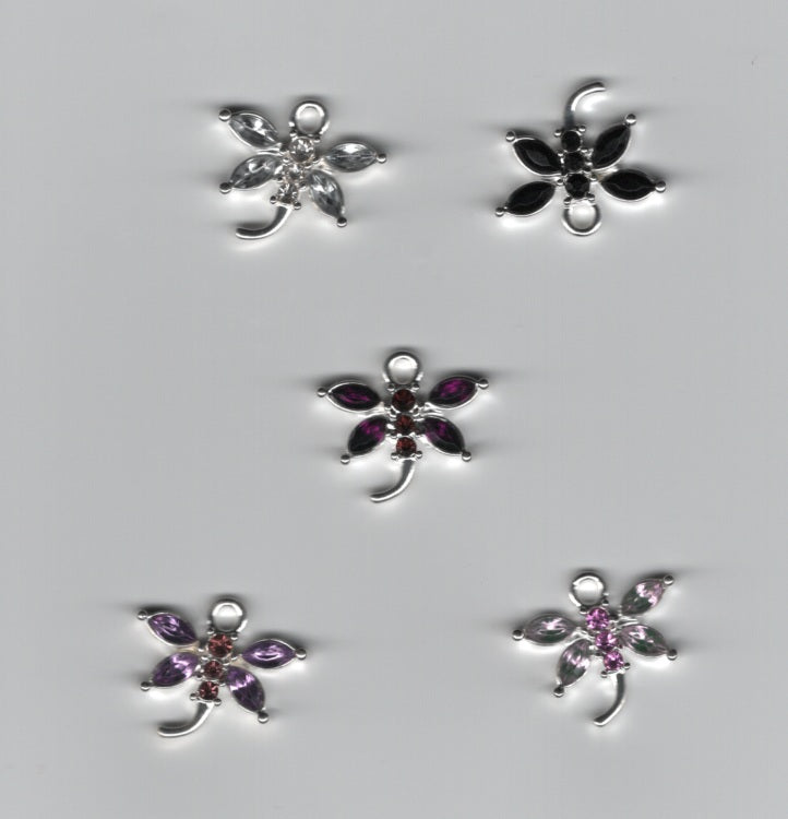 Jeweled Butterfly charm