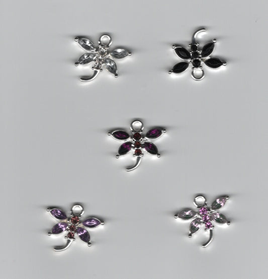 Jeweled Butterfly charm