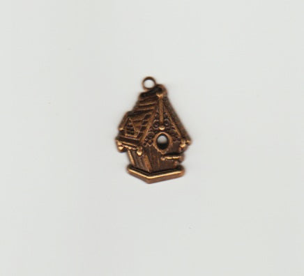 Birdhouse charm