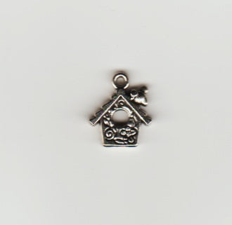 Birdhouse charm