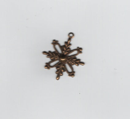Snowflake charm