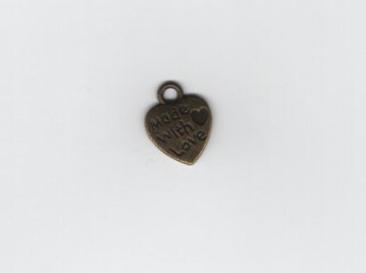 Made With Love charm
