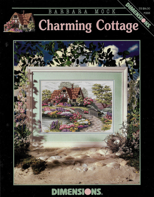 Dimensions Charming Cottage 333 cross stitch pattern