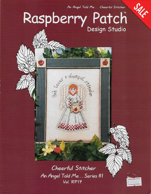 Douglas Designs Rapberry Patch Cheerful Stitcher RP19 cross stitch pattern