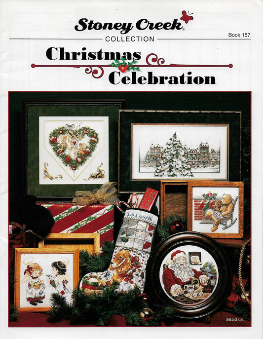 Stoney Creek Christmas Celebration BK157 cross stitch pattern
