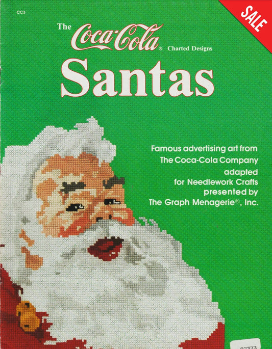 Graph Menagerie Coca-Cola Santas christmas cross stitch pattern