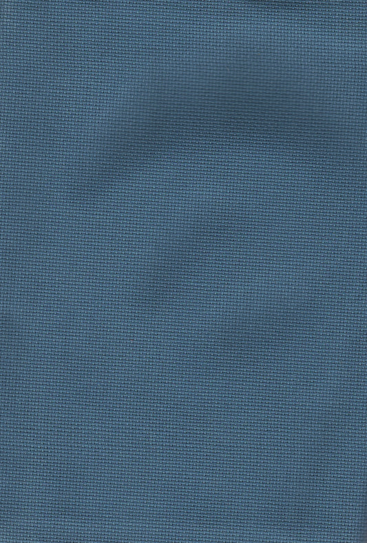 Wichelt Aida 14ct 2-pieces Denim Blue Fabric