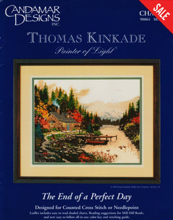 Candamar Thomas Kinkade End of a Perfect Day 90064 cross stitch pattern