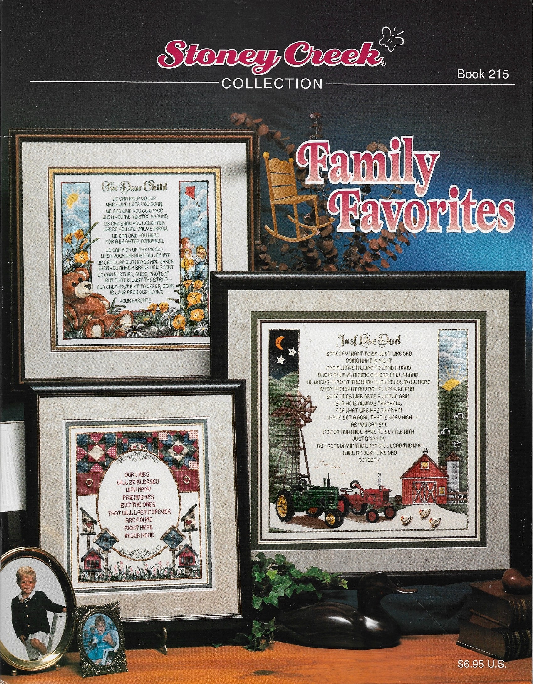 Stoney Creek Family Favorites BK215 cross stitch pattern