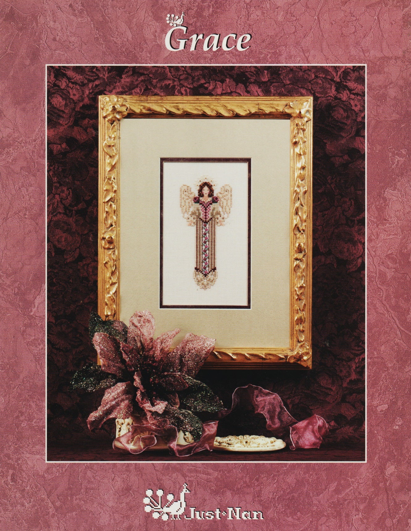 Just Nan Grace JN090 cross stitch angel pattern