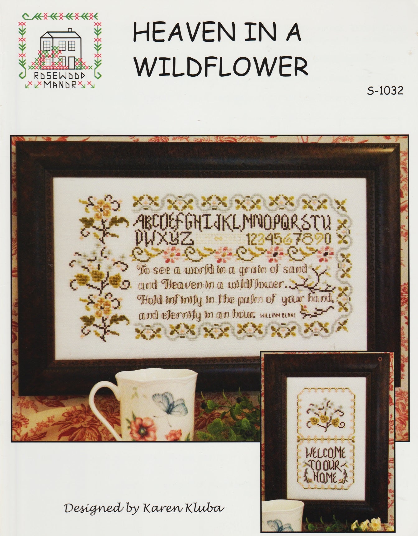 Rosewood Manor Heaven In A Wildflower S-1032 cross stitch pattern