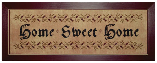 Willow Hill Samplings Home Sweet Home cross stitch pattern