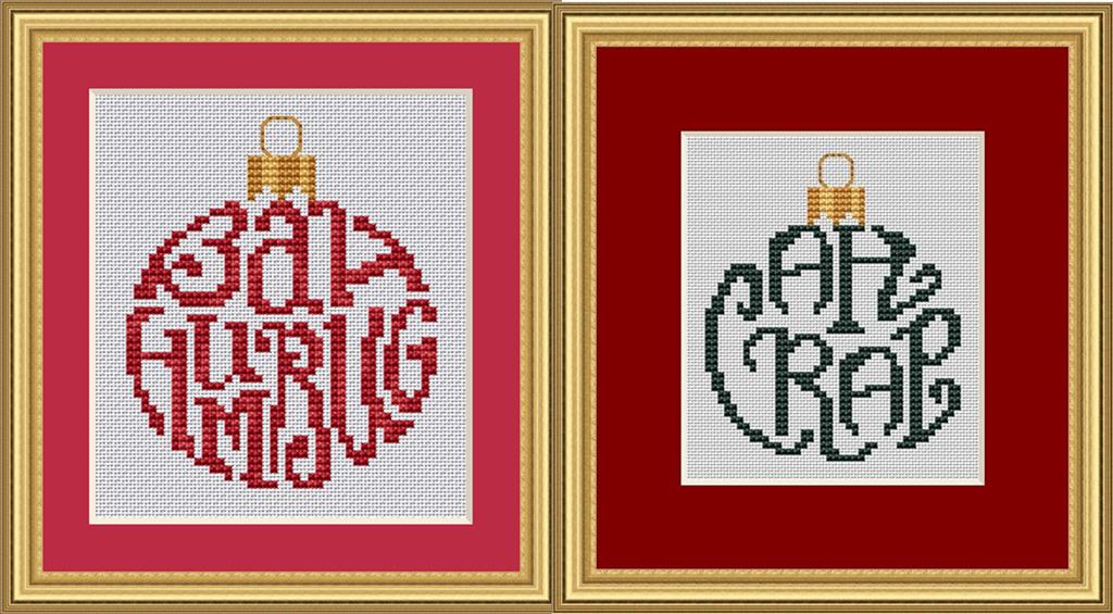 White Willow designs Humbug cross stitch pattern