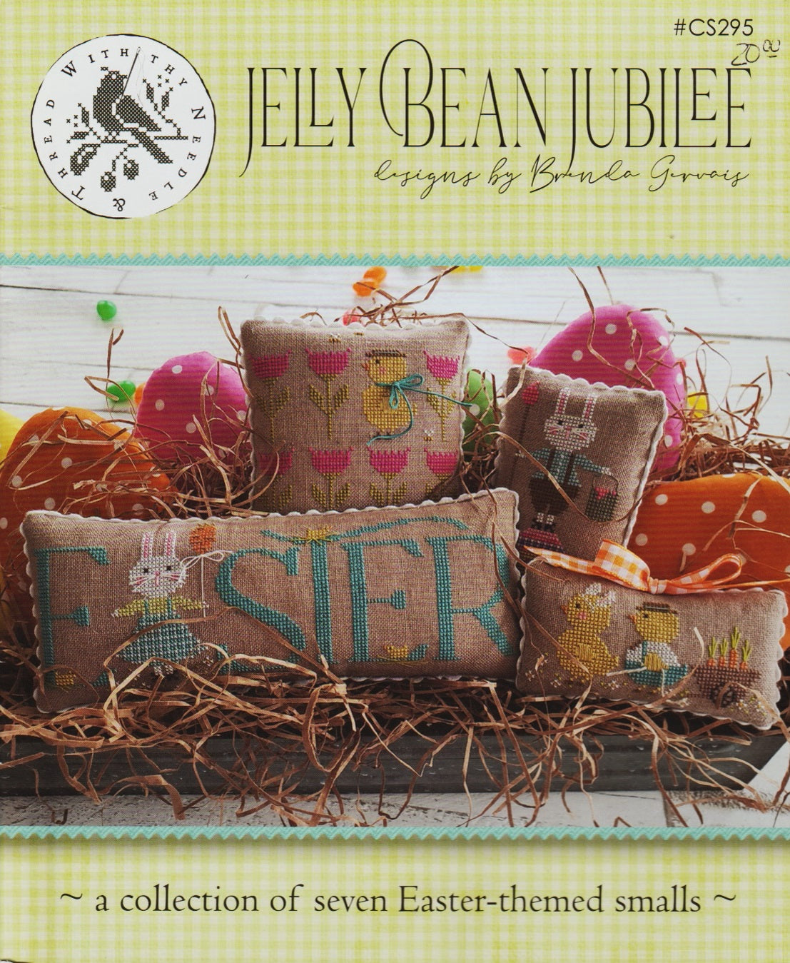 With Thy Needle & Thread jelly bean jubilee cross stitch pattern