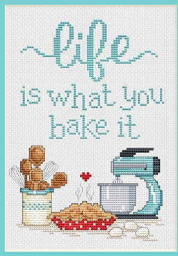 Sue Hillis Life Is, PS206 cross stitch pattern