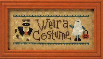 Halloween Rules Wear A Costume pattern