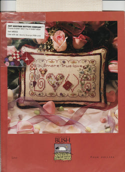 Shepherd's Bush Love cross stitch pattern