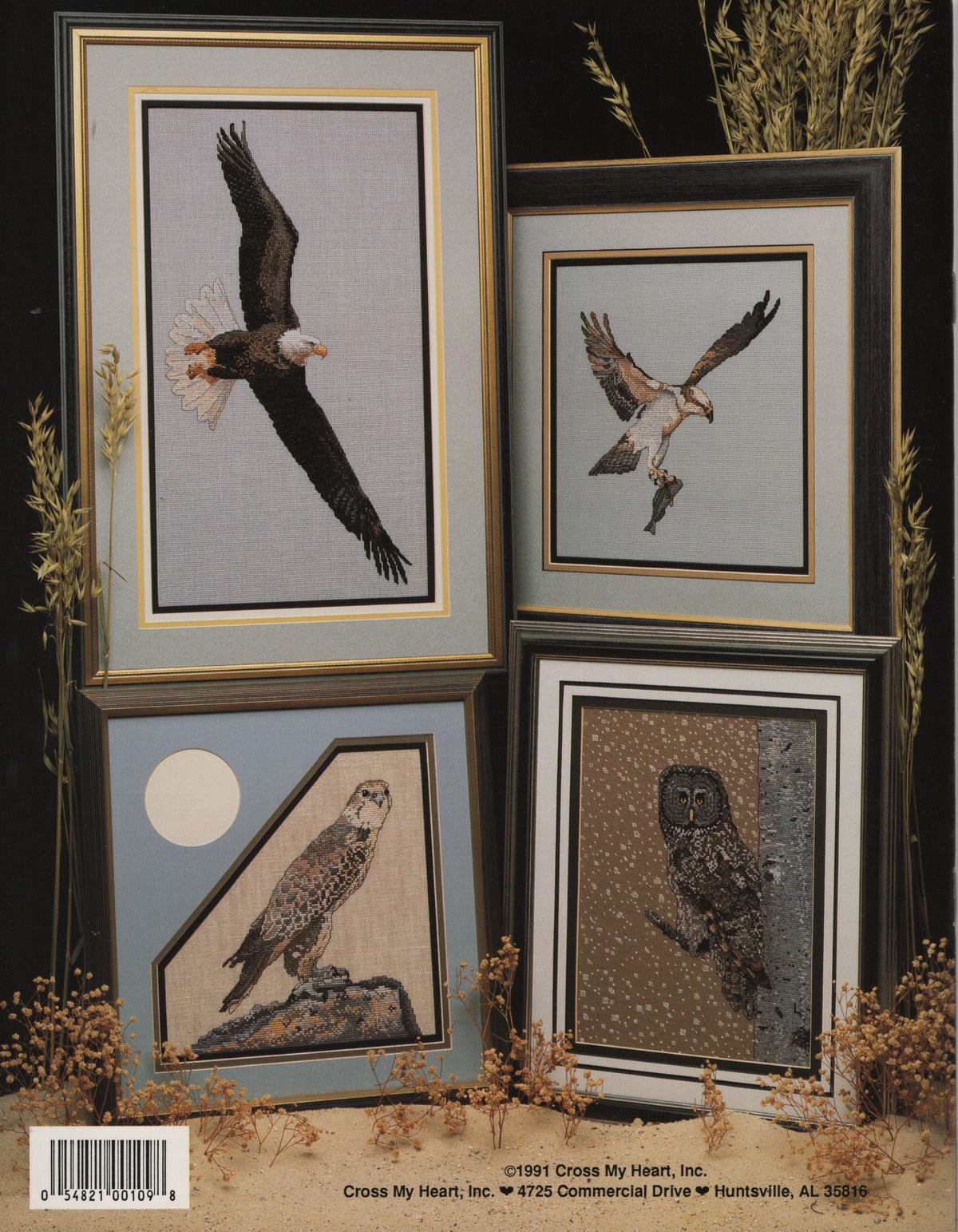 Majestic Birds of Prey pattern