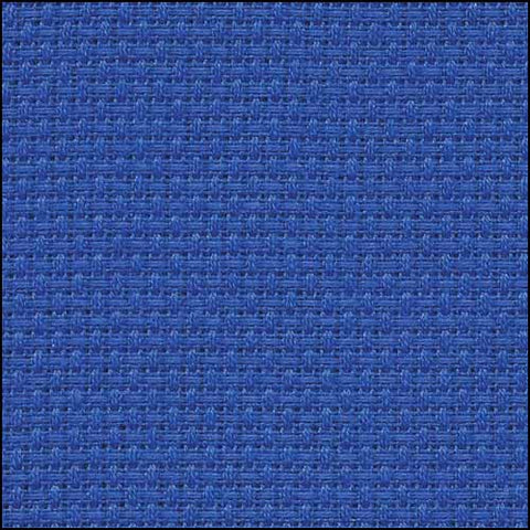 Zweigart Aida 14ct 18x21 Marine Blue Fabric