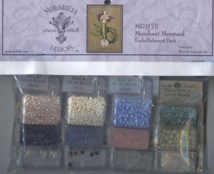 mIRABILIA Merchant Mermaid MD117 Embellishment Pack
