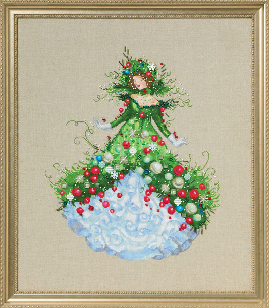 Mirabilia Nora Corbett Merry Merry MD197 christmas cross stitch pattern