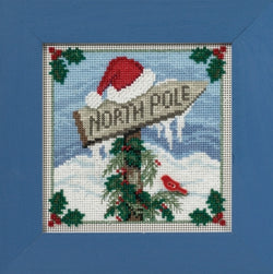 Mill Hill North Pole 14-1632 christmas beaded cross stitch kit