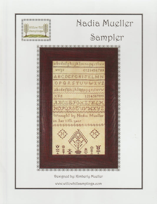 Willow Hill Samplings Nadia Mueller Sampler cross stitch pattern