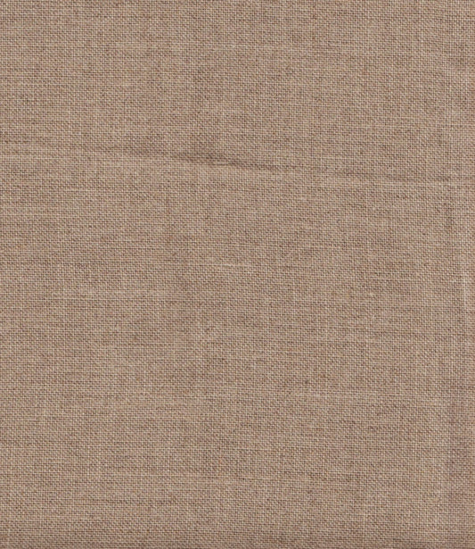 Wichelt Linen 26ct 9x27 Natural Brown cross stitch Fabric