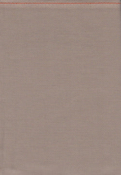Zweigart Aida 18ct 32x50 Nougat (Stone Grey) Fabric