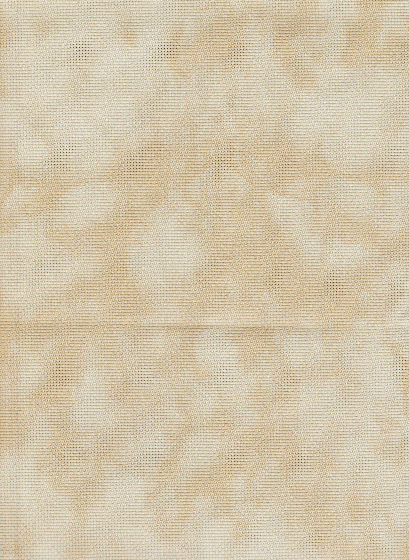 Fabric Flair Aida 16ct 17x27 Old Fashioned OverDyed cross stitch Fabric