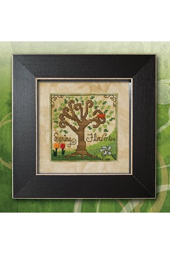 Stoney Creek Spring Flowers PM5001 cross stitch pattern