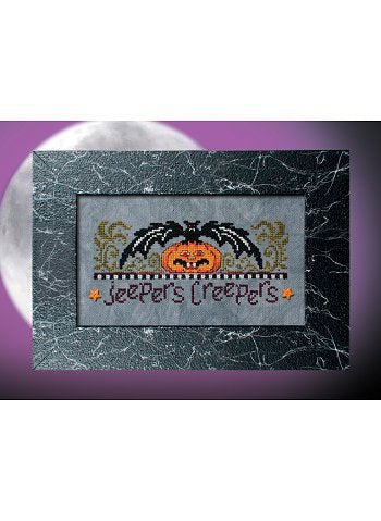 Stoney Creek July 2015 Jeepers Creepers PM903 halloween cross stitch pattern