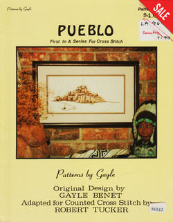 Patterns by Gayle Pueblo 501 Native American cross stitch pattern