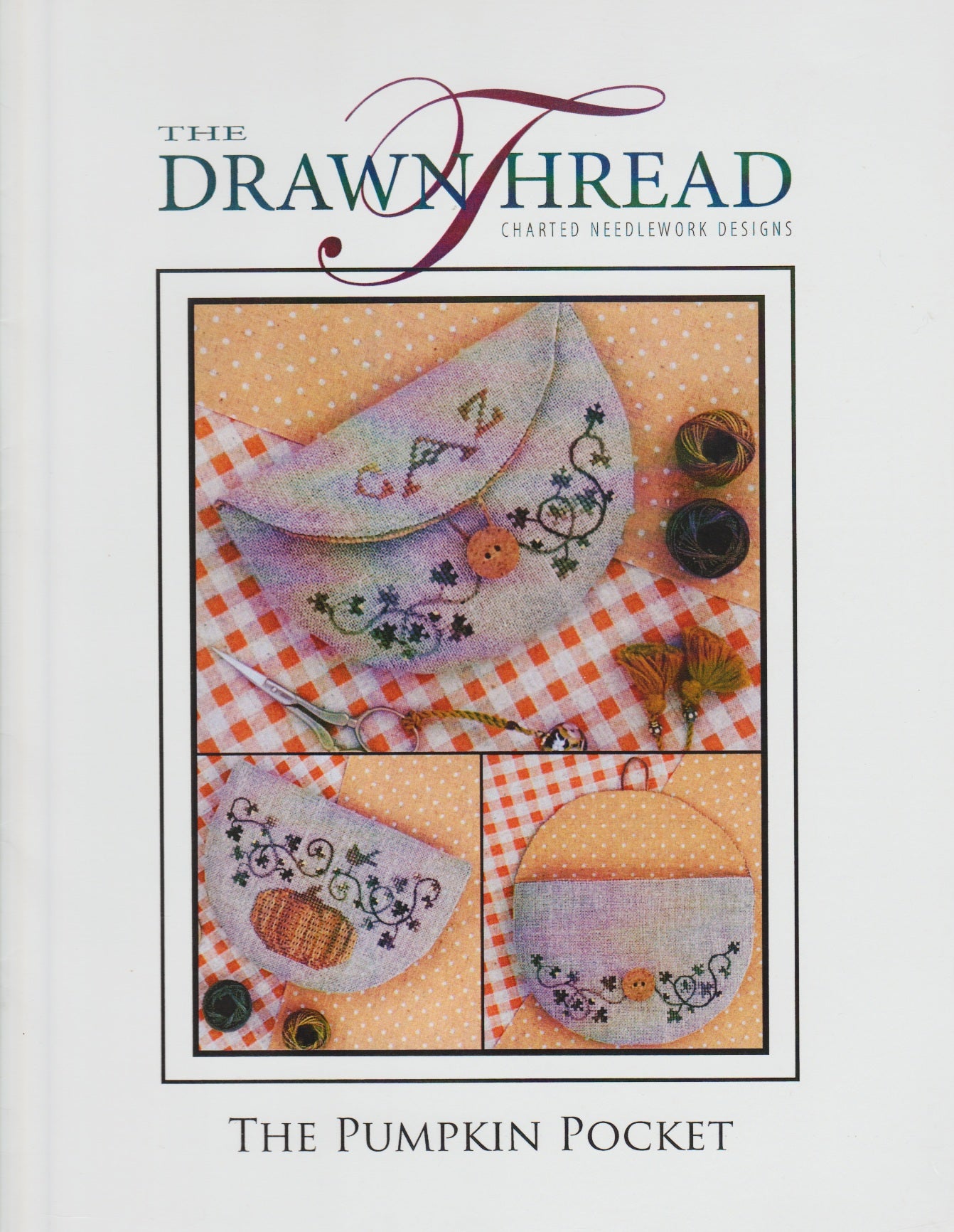 Drawn Thread The Pumpkin Pocket cross stitch pattern