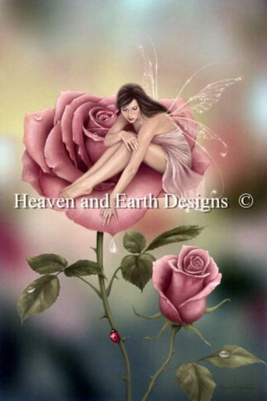 Heaven and Earth Designs Rose HAERA25001 cross stitch pattern