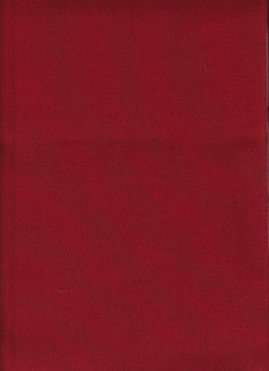 Zweigart Lugana Murano 25ct 18x27 Ruby Wine cross stitch fabric