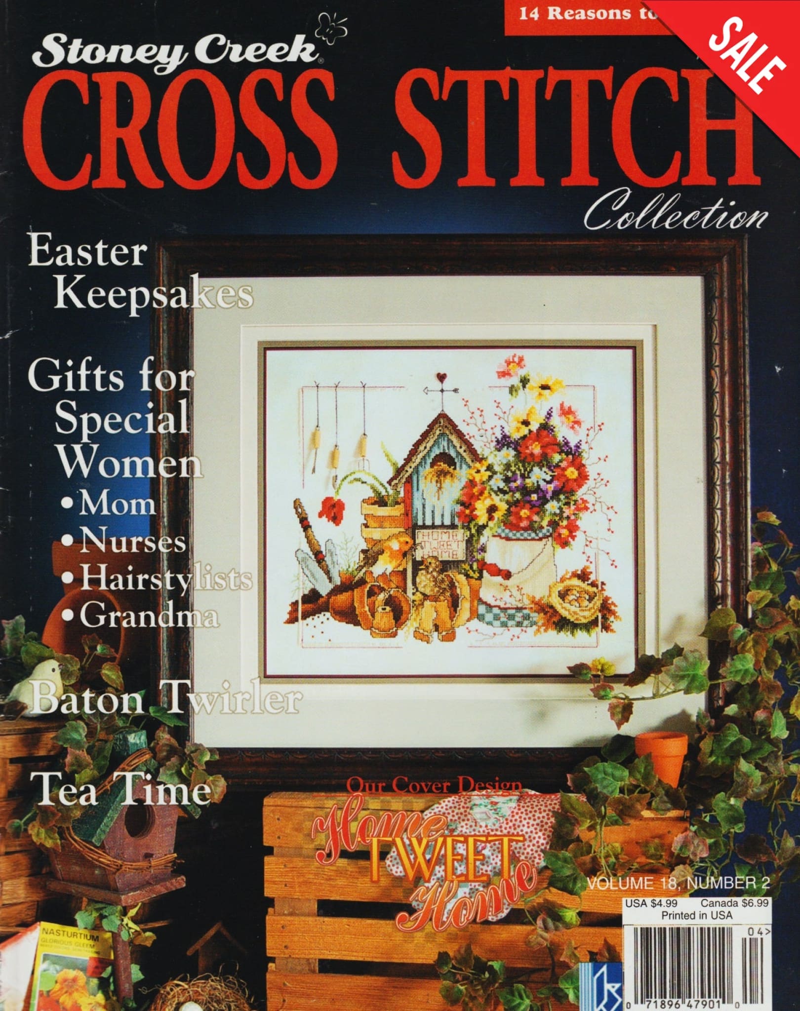 Stoney Creek April 2006 cross stitch magazine