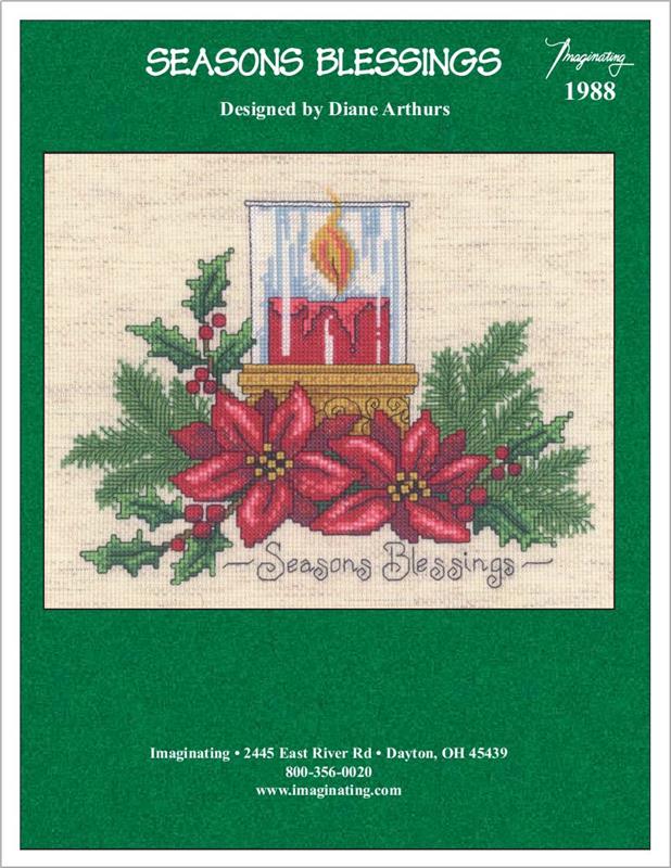 Imaginating Seasons Blessings 1988 cross stitch pattern