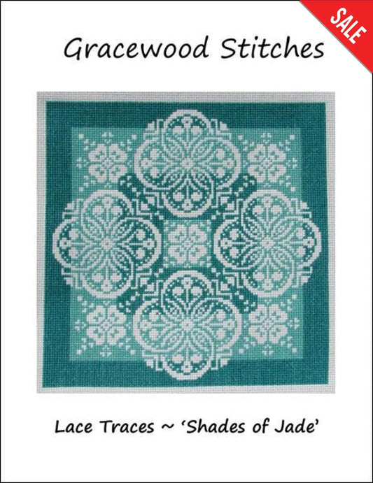 Lace Traces~Shades Of Jade Pattern Pattern