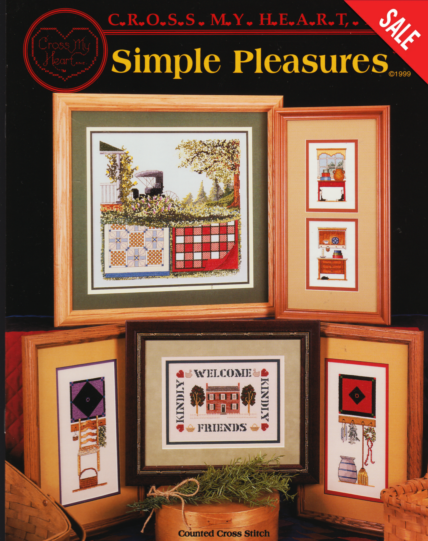 Cross My Heart Simple Pleasures CSB-191 cross stitch pattern